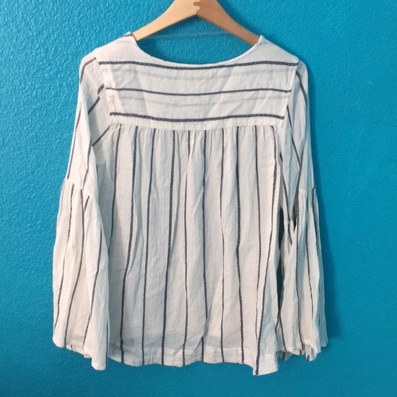 Sanctuary Lila Lace-up Bell Sleeve Top - Picture 3 of 6